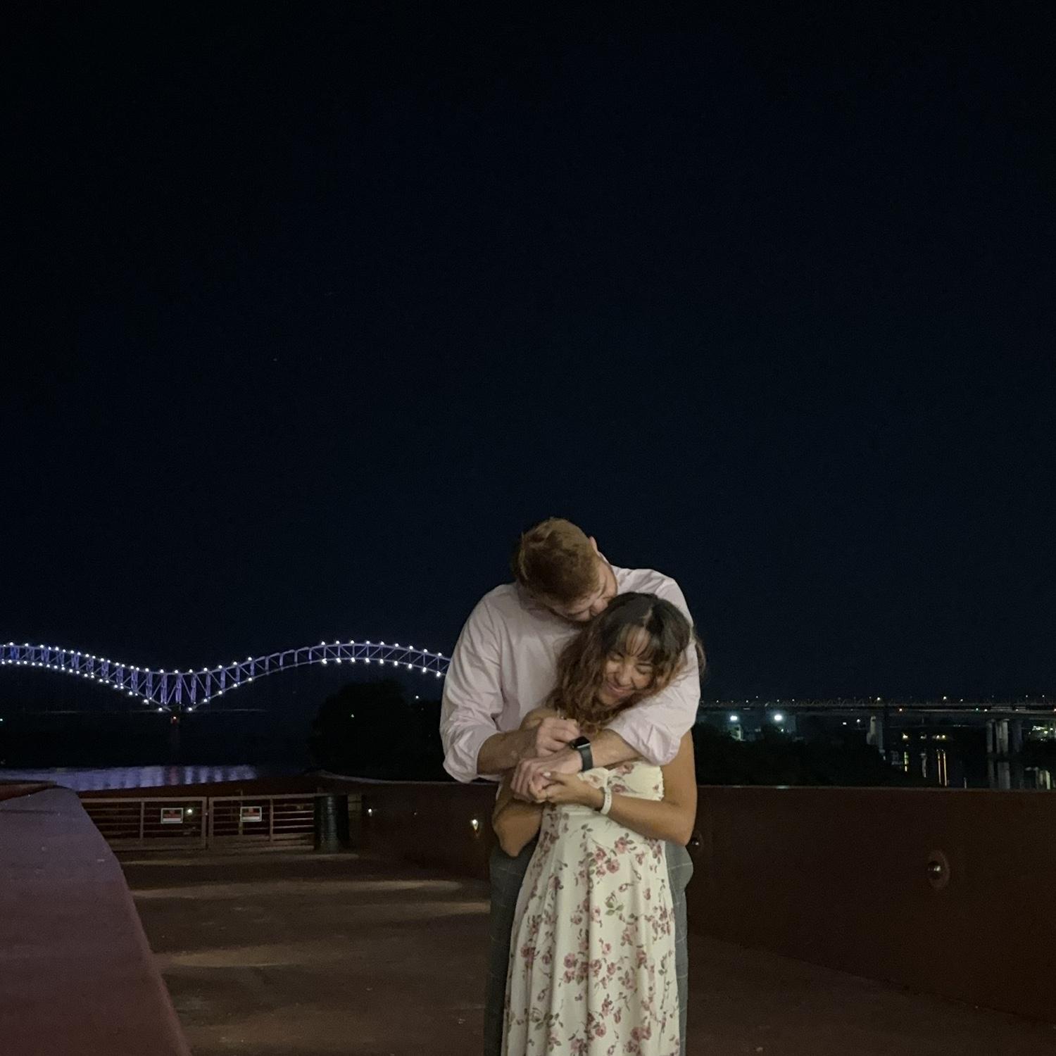 Where we walked to right after he asked me to be his girlfriend. Forever one of our favorite spots ❤️