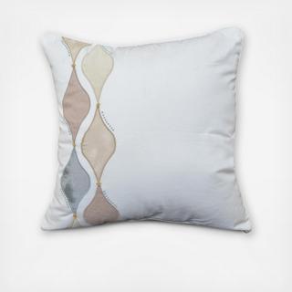 Magnolia Beaded Decorative Pillow