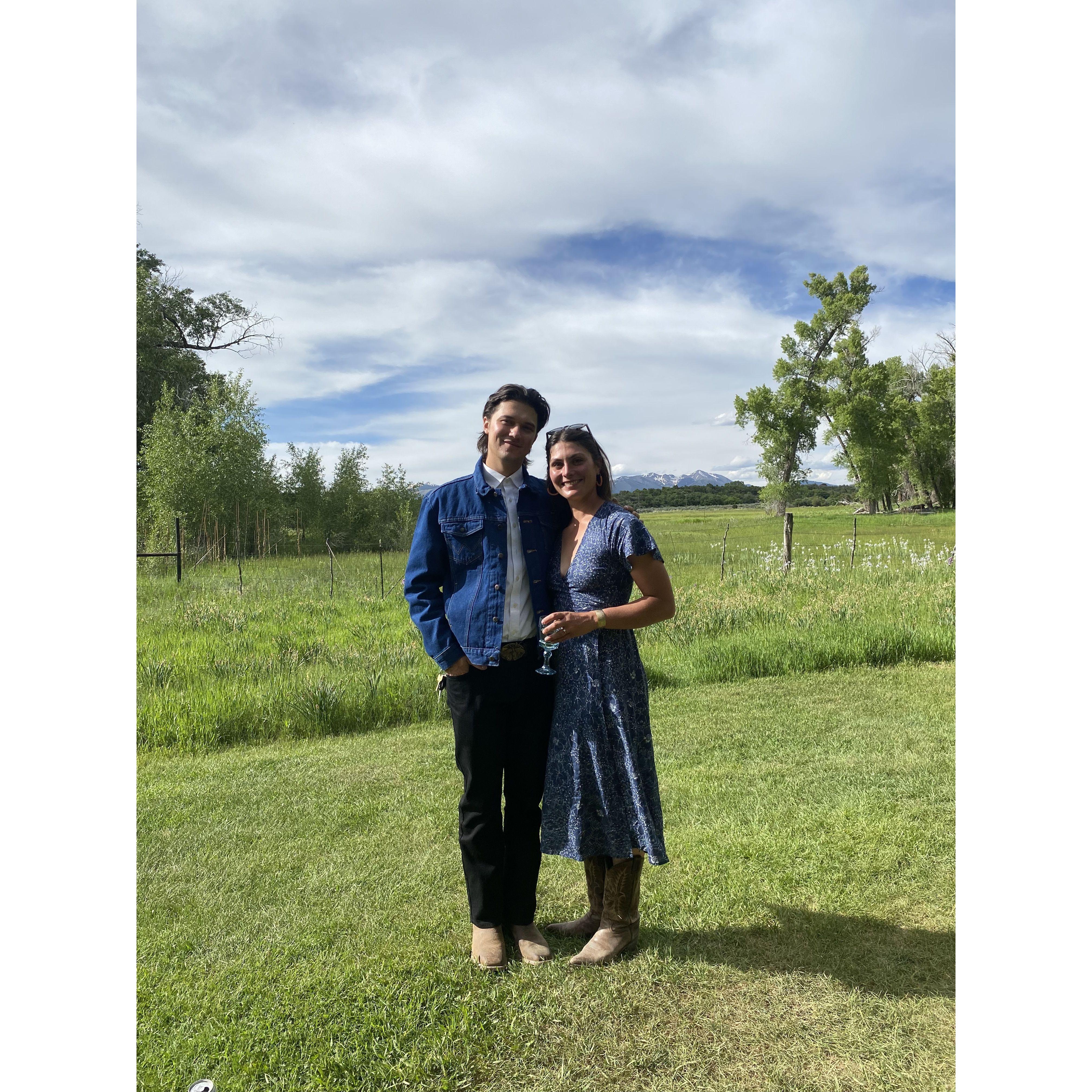 6/9/23: At a good friend's wedding!