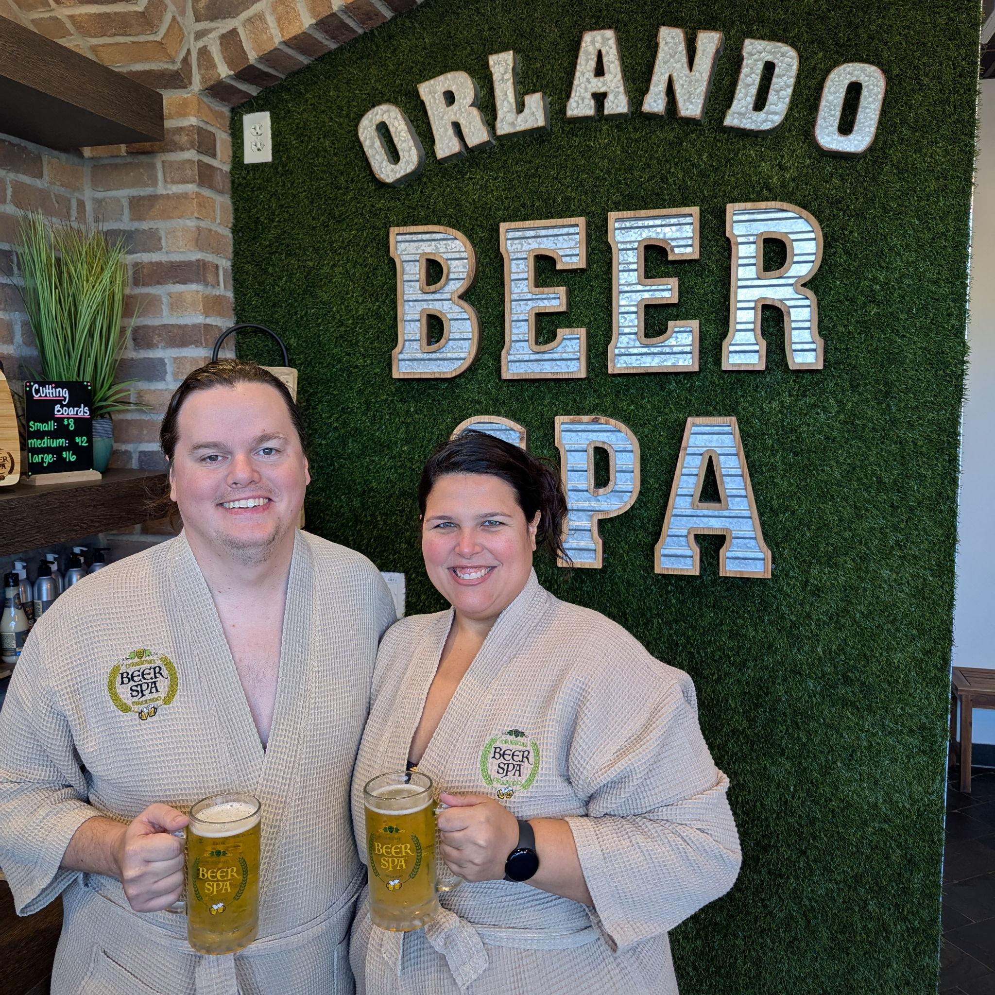 Beer Spa contest winning date