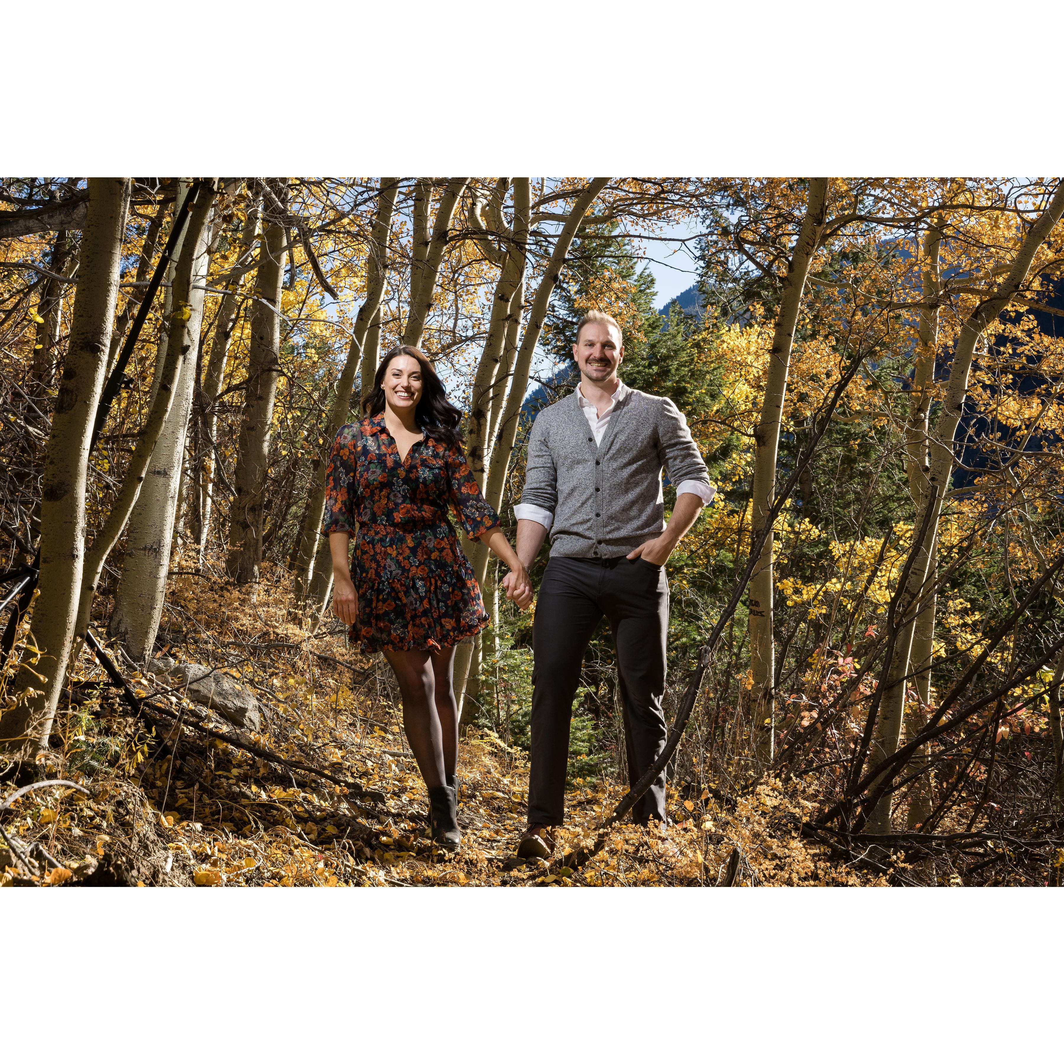 Engagement Photo Session with our Photographer, Joseph Burns in Silverplume, CO!