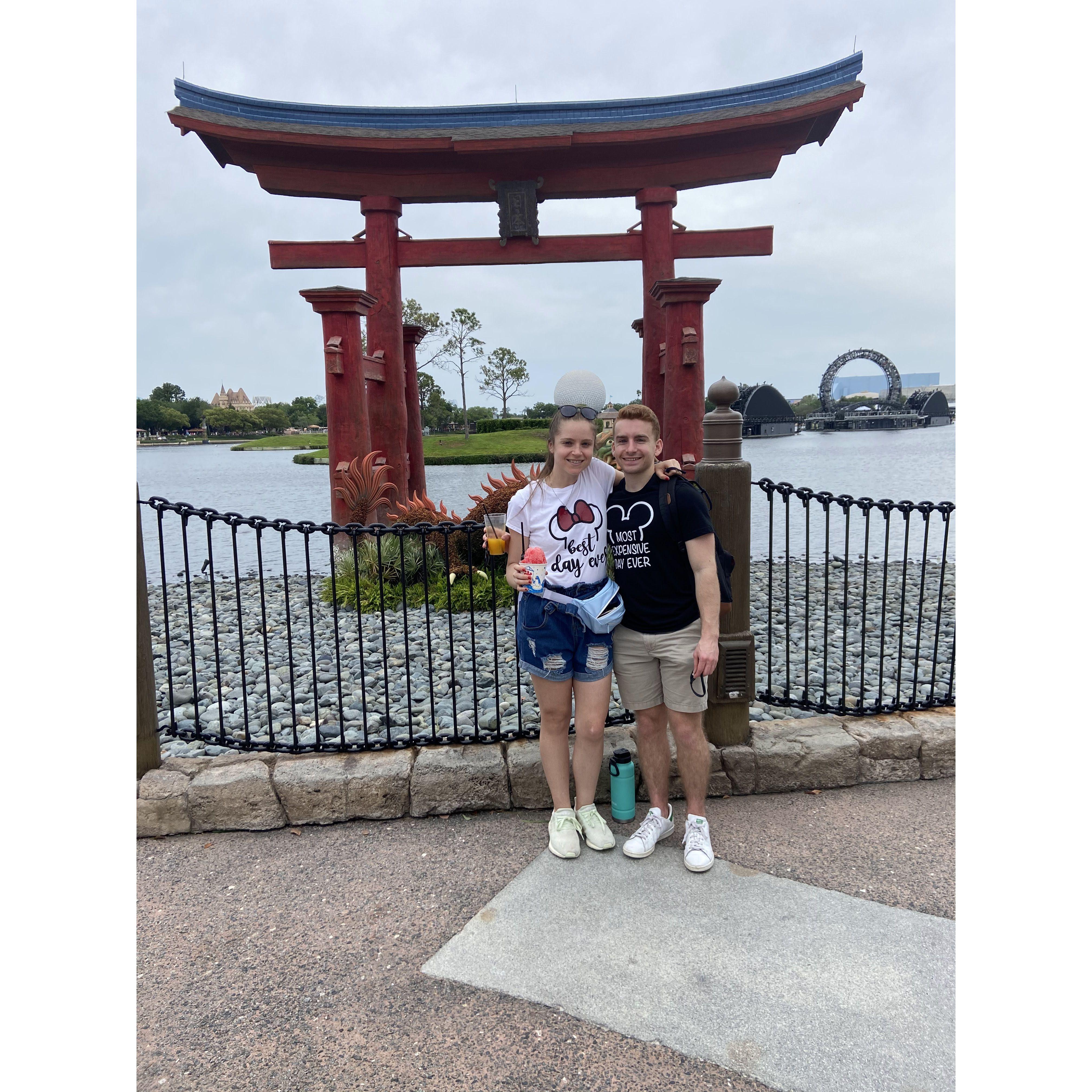 Our first trip to Disney.