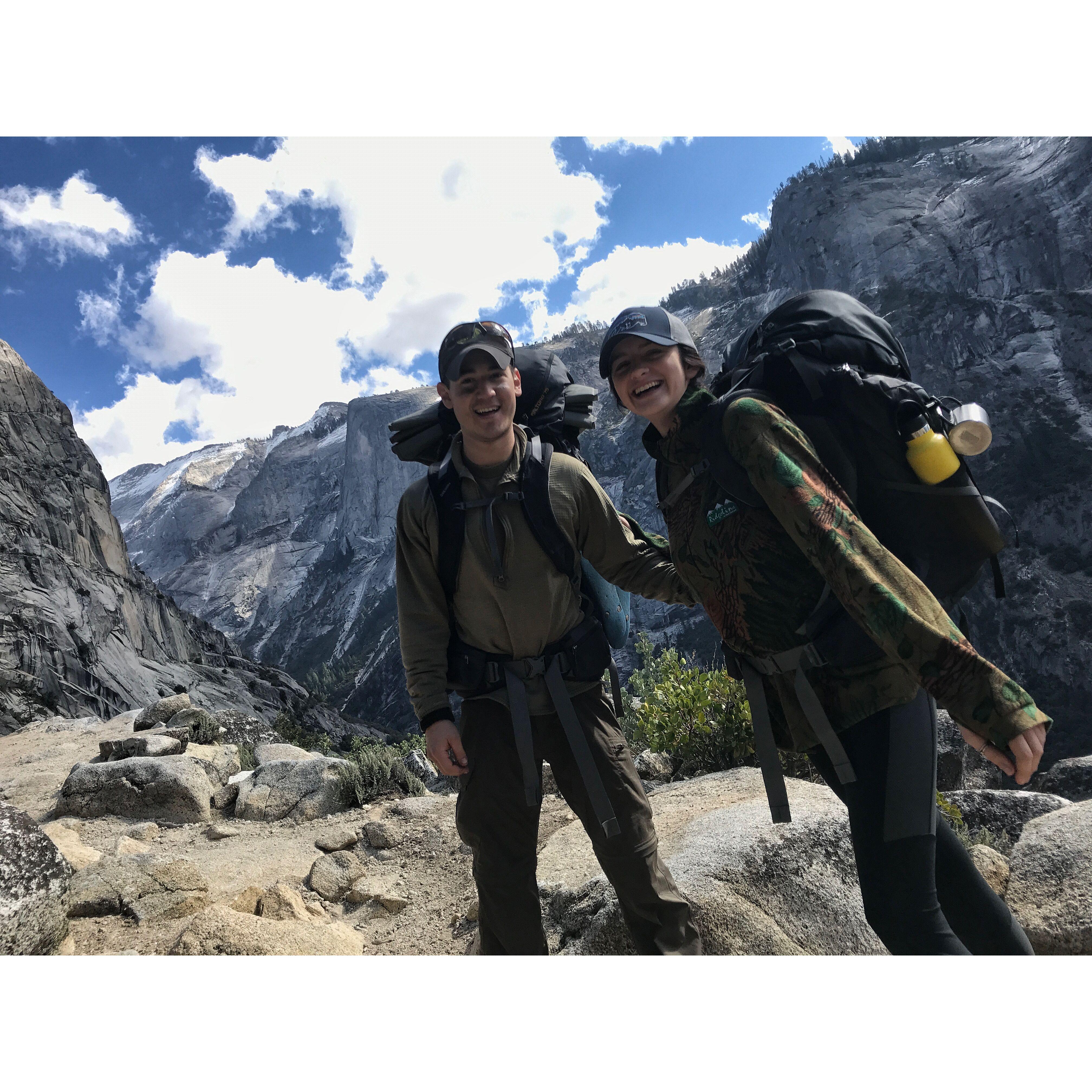 Yosemite Backpacking Trip - February 2018