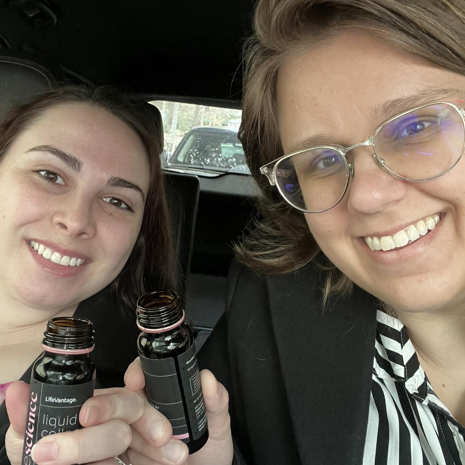 On our way to Beetlejuice the musical