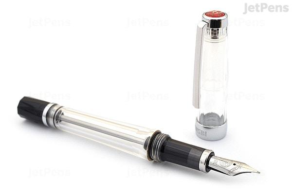 TWSBI Vac700R Clear Fountain Pen - Extra Fine Nib