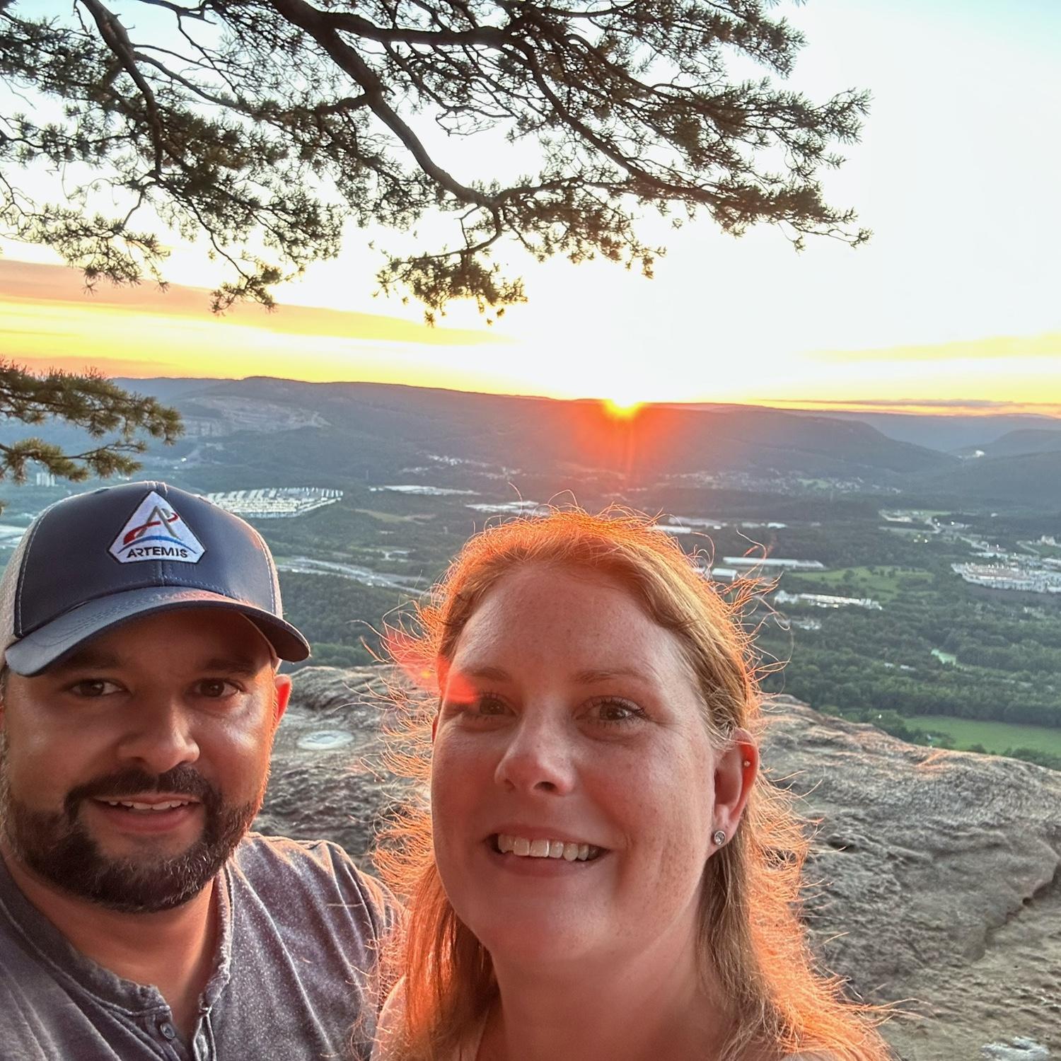 Super cool view at Lookout Mountain.
