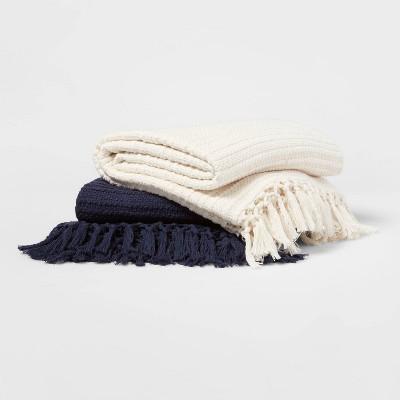 Solid Throw Blanket - Threshold™