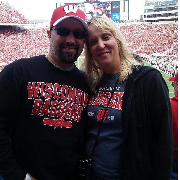 Ryan's First Badger Game for his Birthday.