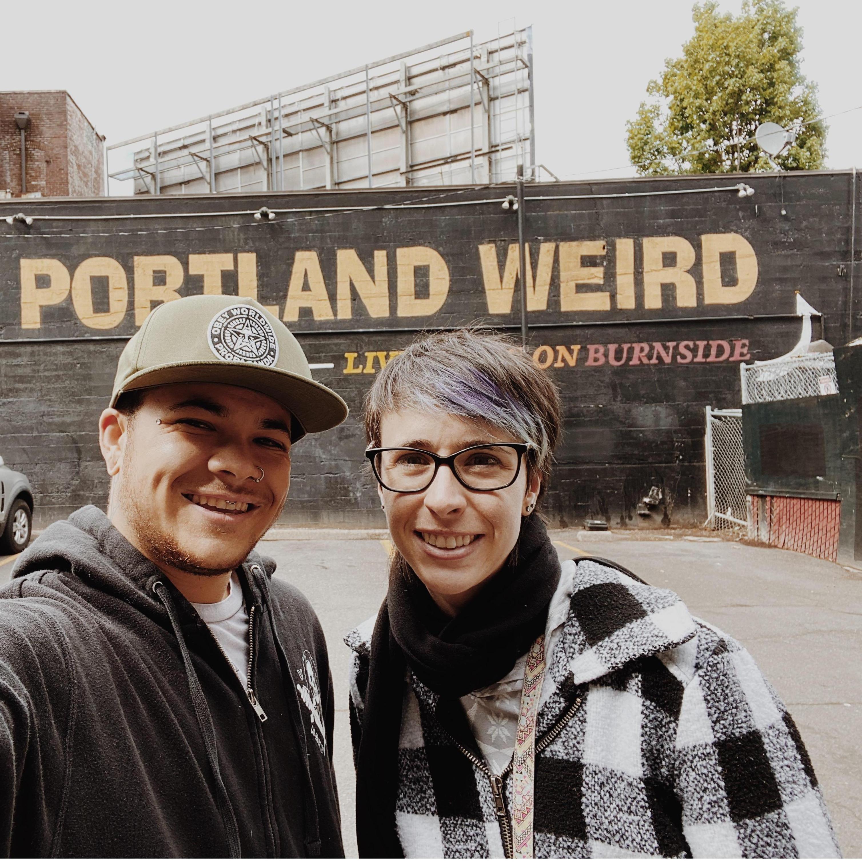 Our first trip to Portland together 2020
