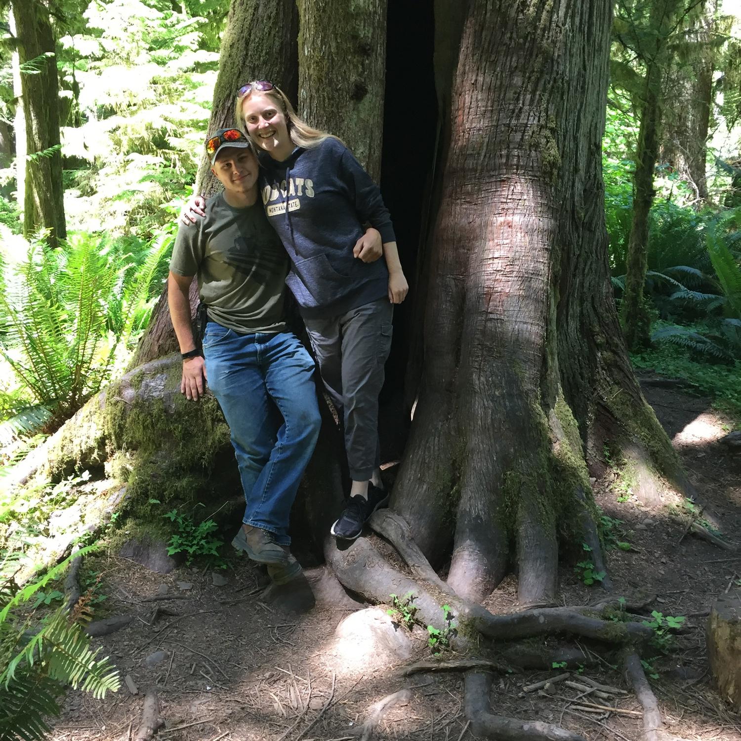 Exploring the area around Crescent Lake. June 2021