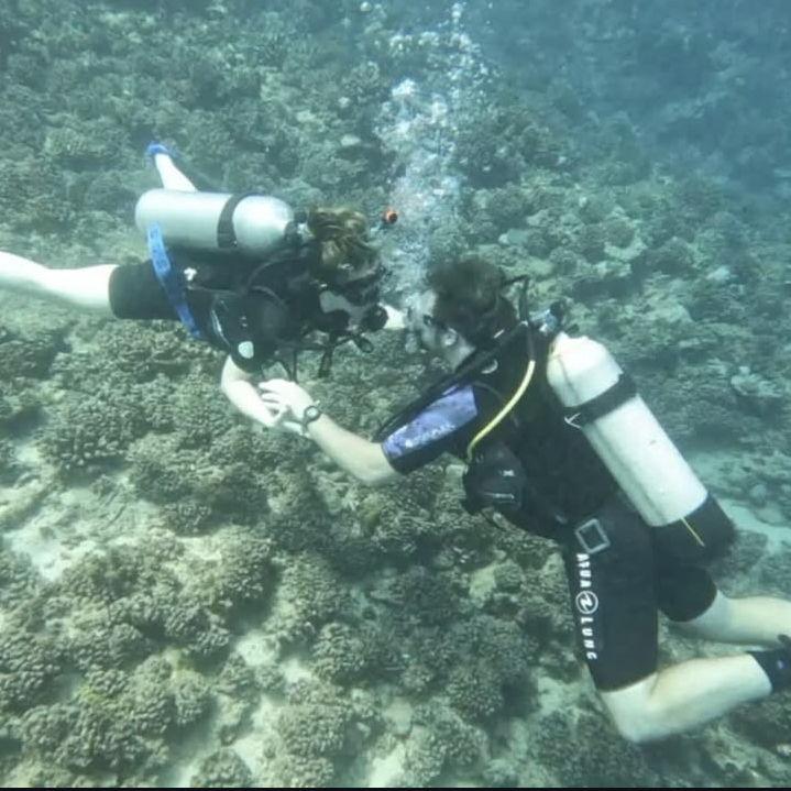 Diving in Tahiti