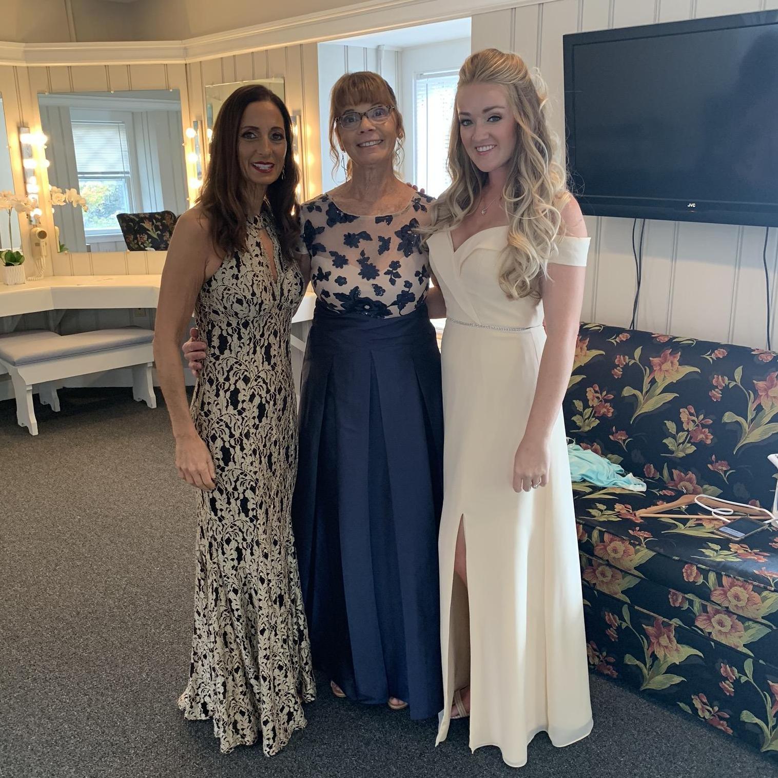 Wedding day with Shannon and Roc.
