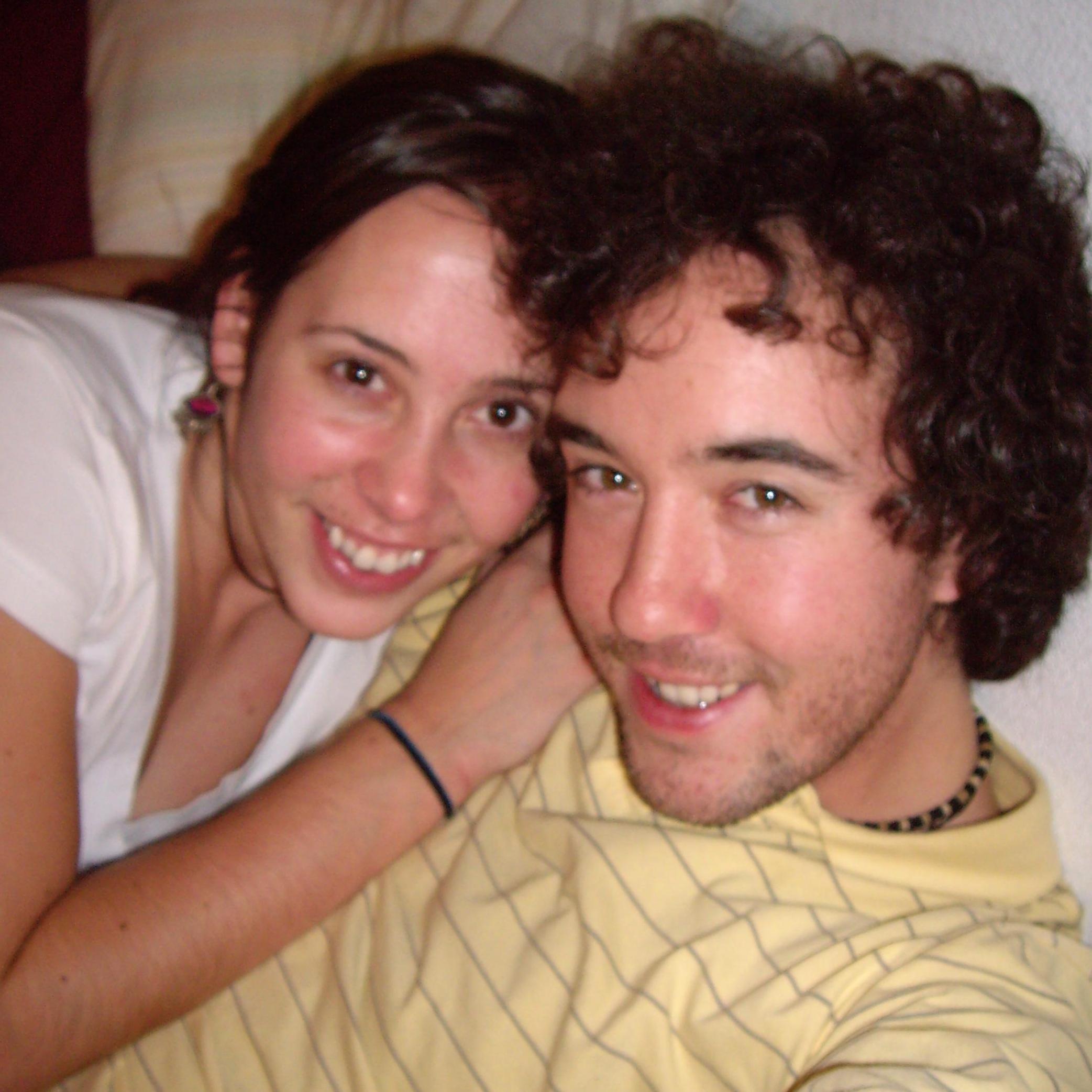 One of our first dates, circa 2006