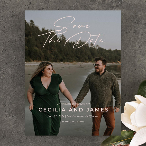 Zola Save The Dates - Seaview Photo