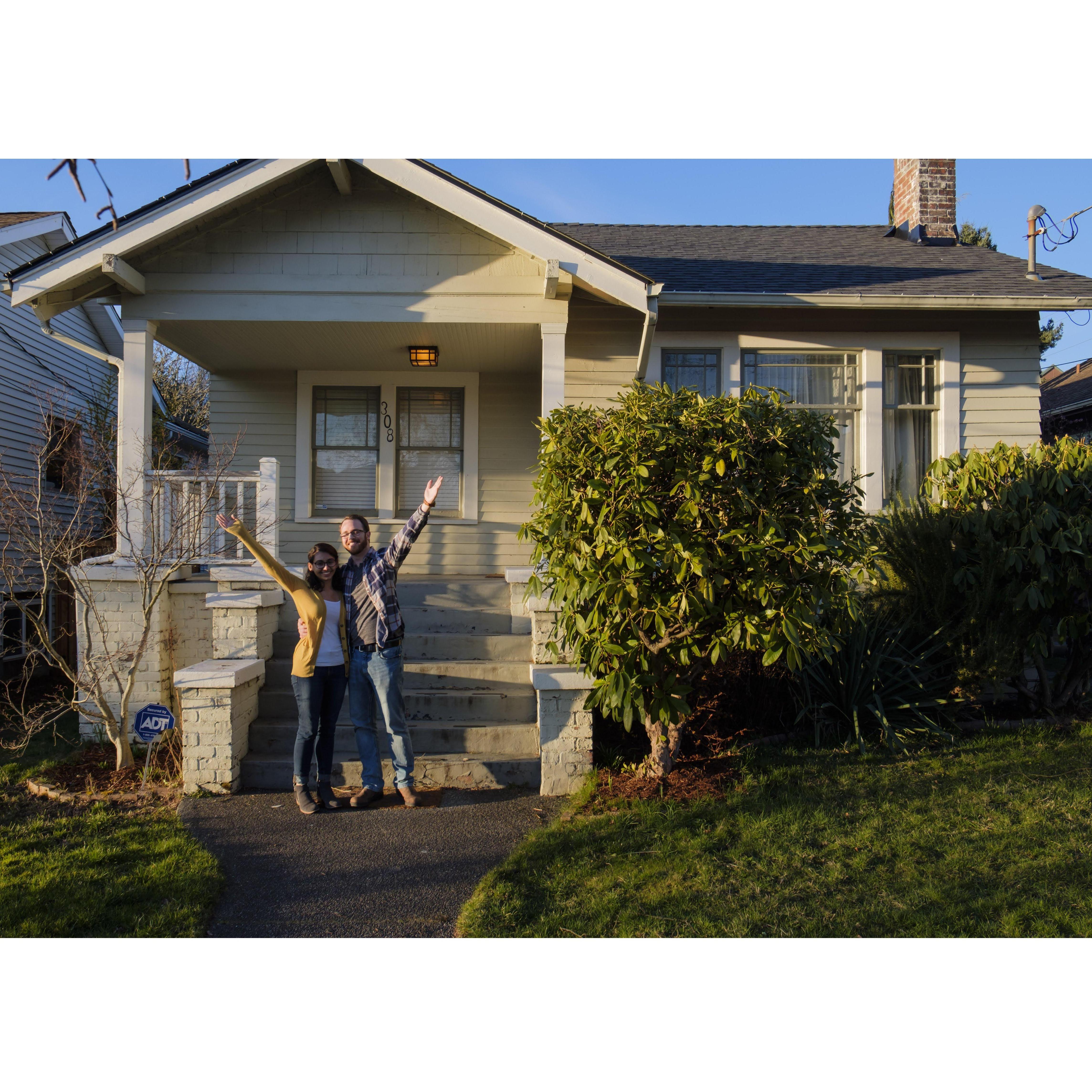 We closed on our first house in February 2018. We're learning about homeownership and doing projects one at a time.