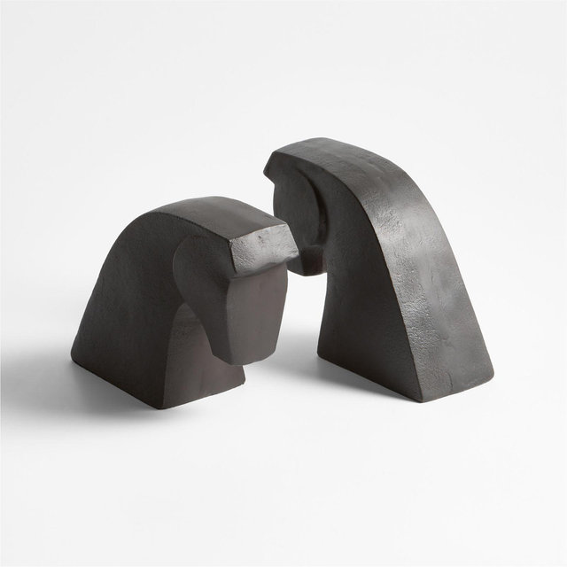 Cheval Cast Iron Horse Bookend, Set of 2
