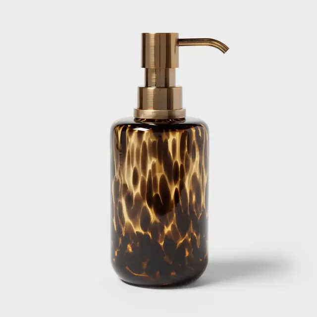 Colored Glass Tortoise Soap Pump - Threshold™