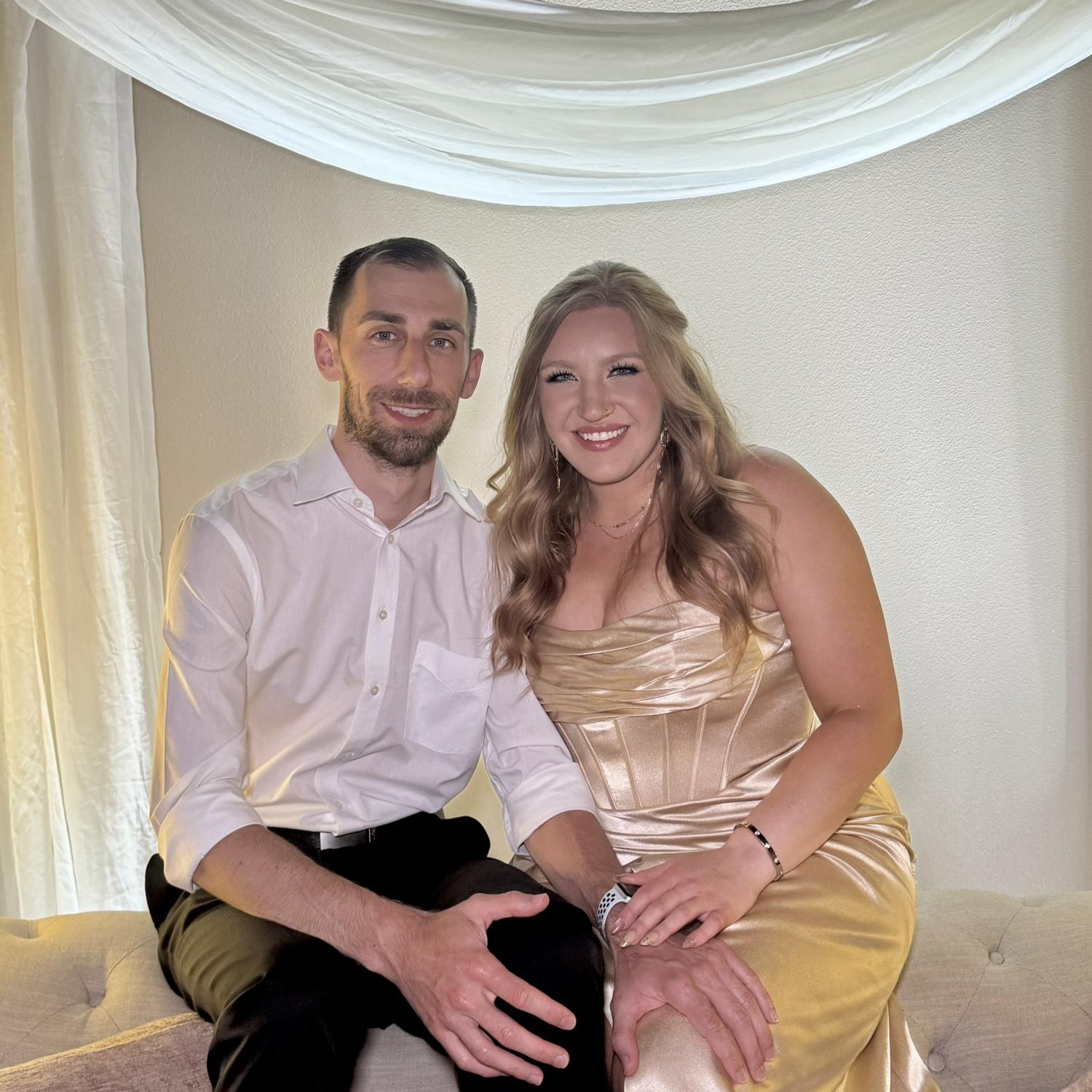3 1/2 years together at Hailee & Shawn’s wedding💛