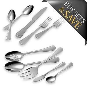Michael Lloyd Pearl 45-Piece Flatware Set