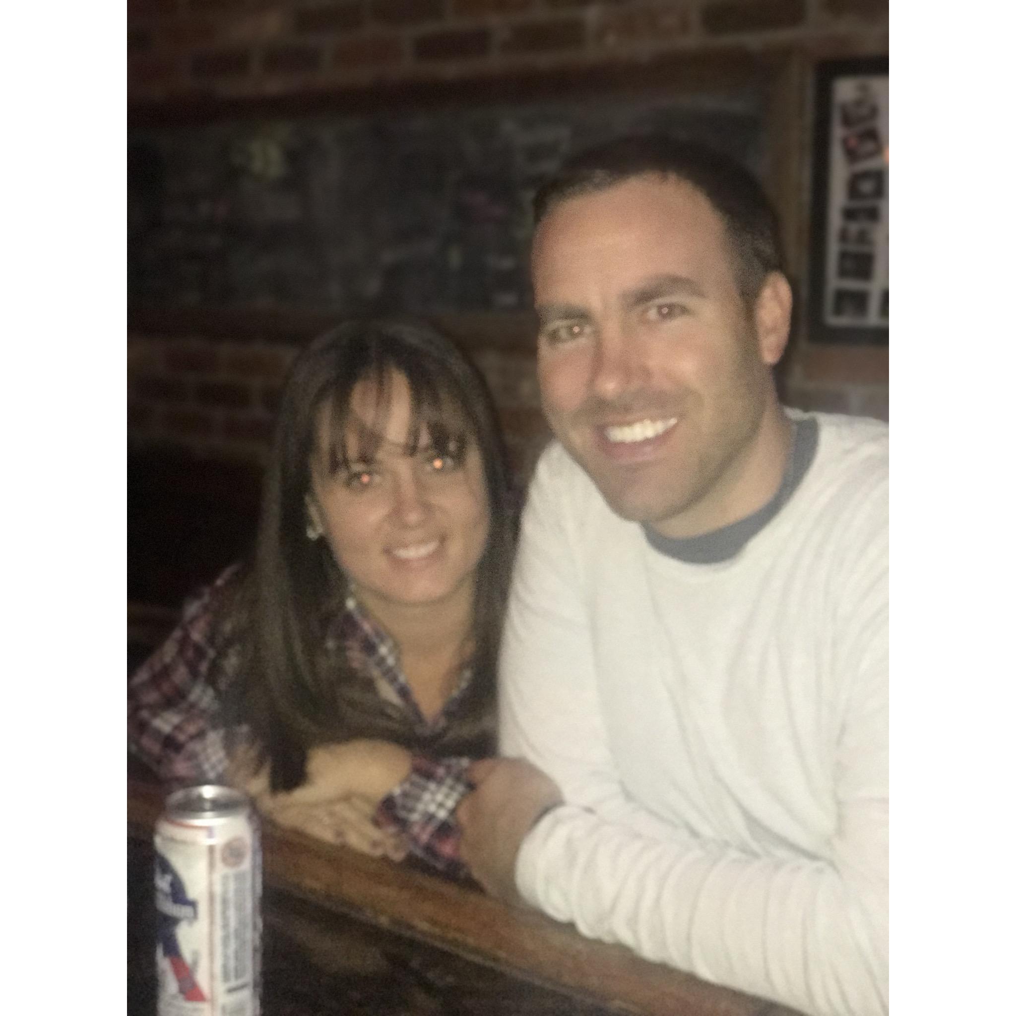At our favorite spot in Philly - Liberty