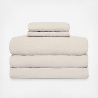 Washed Linen 4-Piece Sheet Set