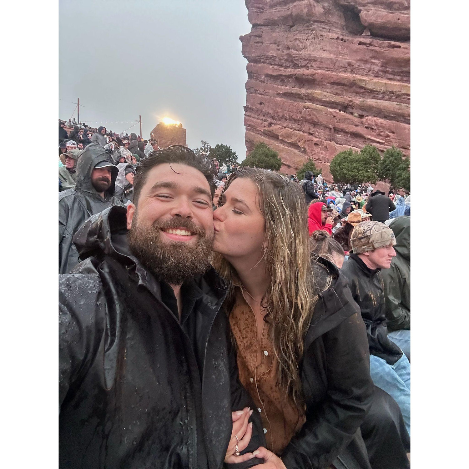 First concert at Red Rocks in Colorado!