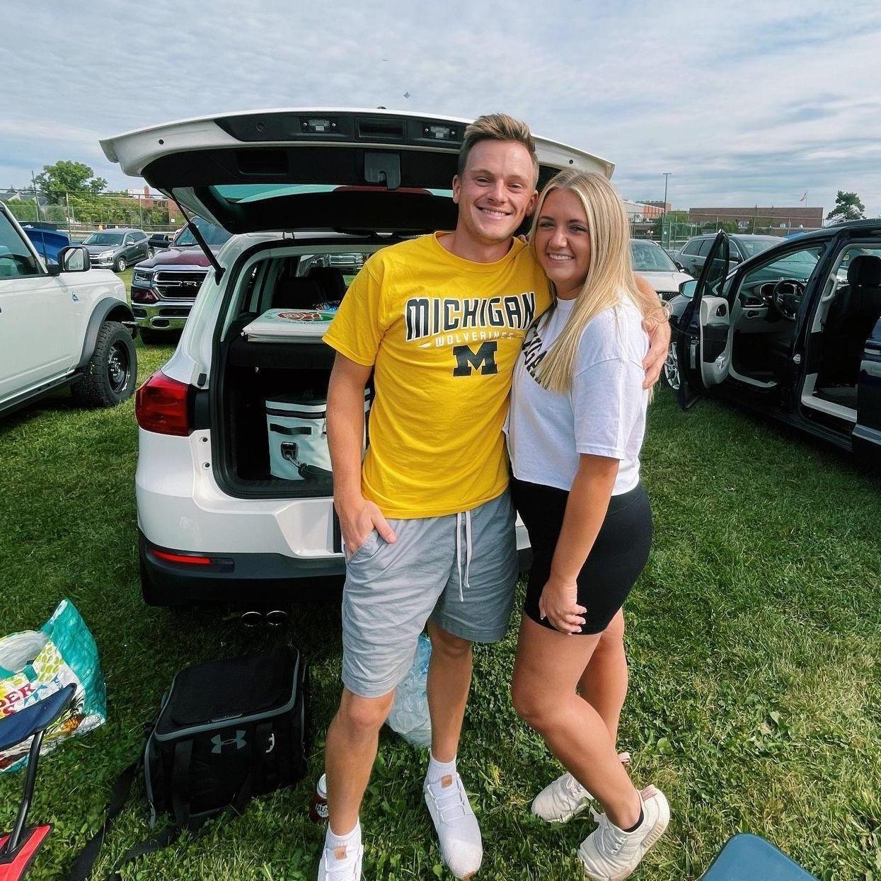 September 4, 2021 Only person that could convince me to wear maize and blue for a few hours
