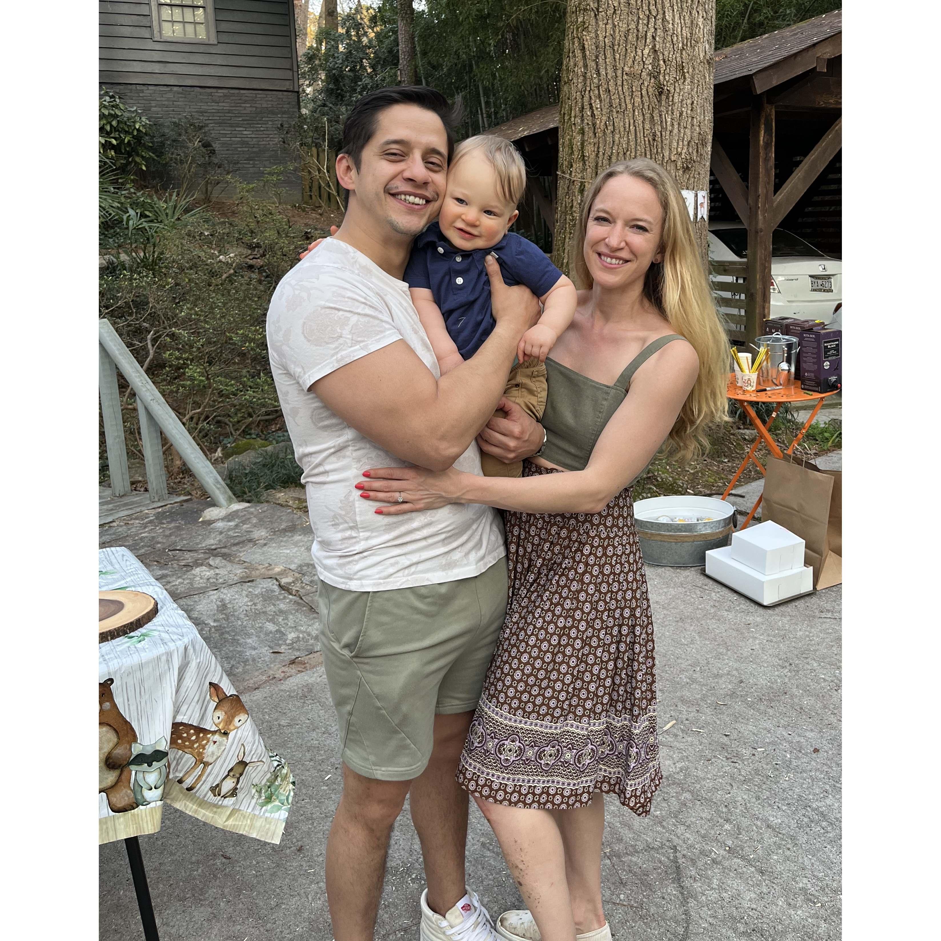 Loving our nephew!