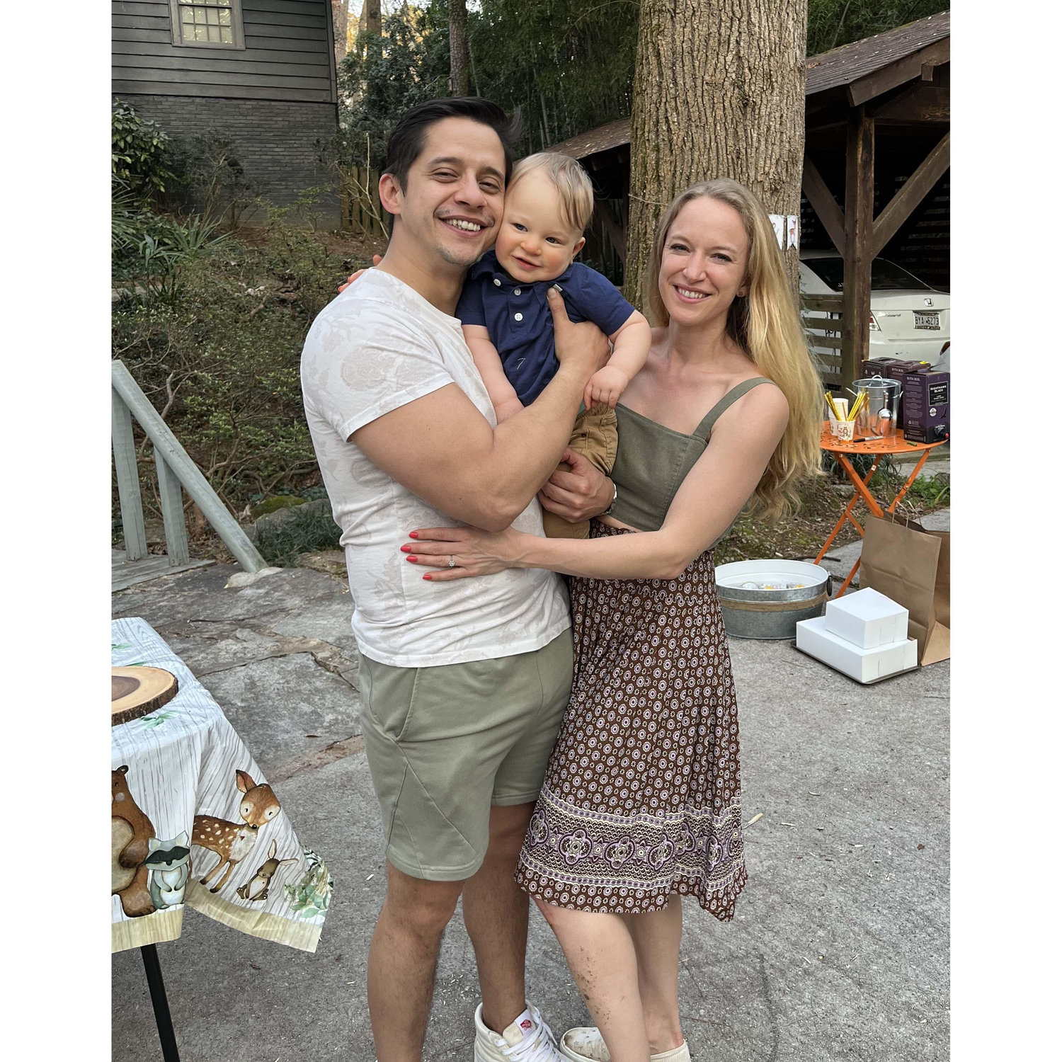 Loving our nephew!