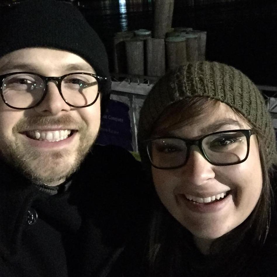 Our first picture together in DC.