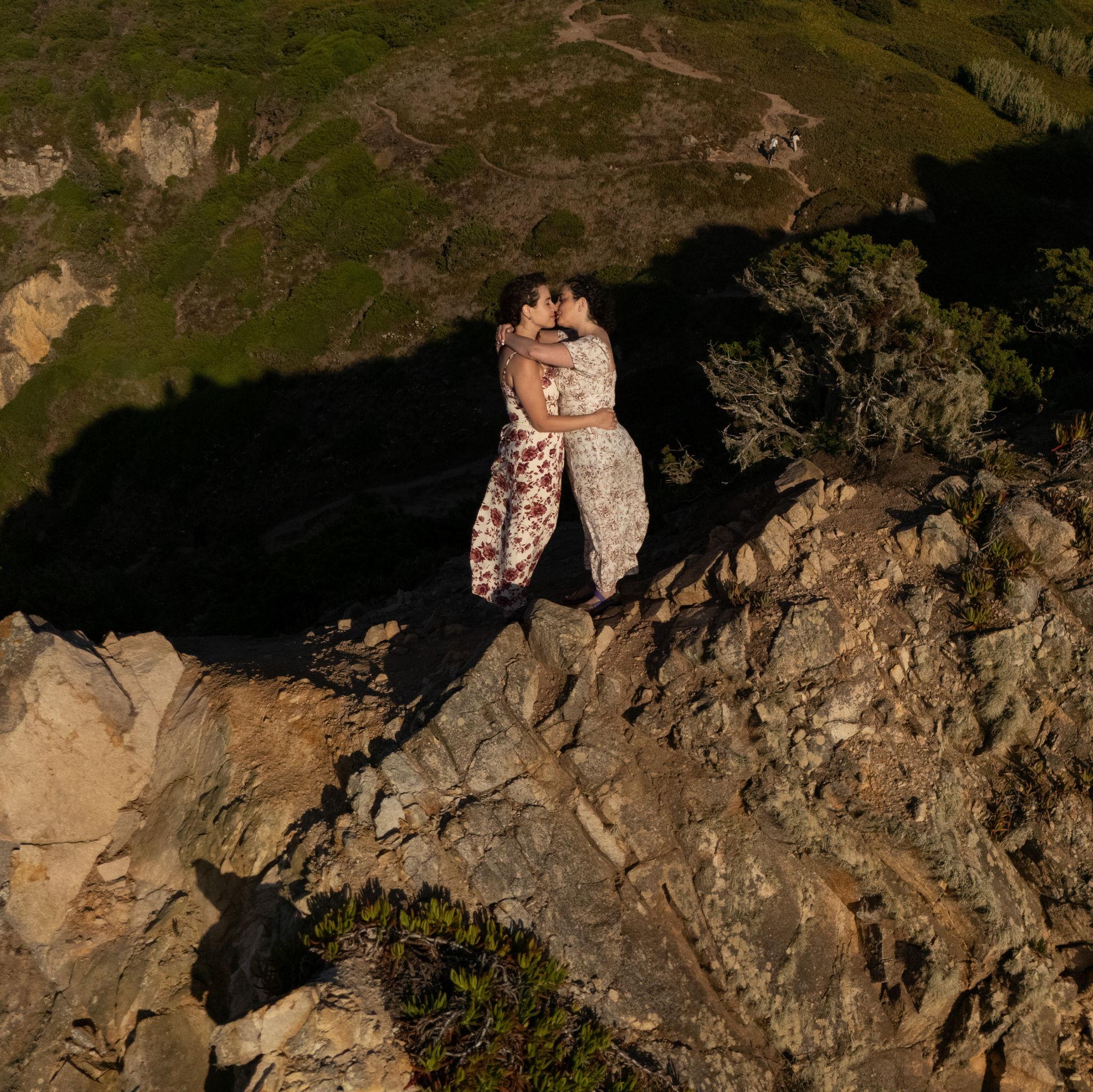 "Don't fall" our photographer said