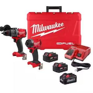 M18 FUEL 18V Lith-Ion Brushless Cordless Hammer Drill and Impact Driver Combo Kit (2-Tool) with 3 Batteries