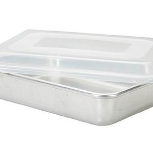 Nordic Ware Natural Aluminum Commercial Cake Pan with Lid