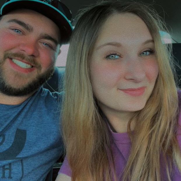 Our first photo together