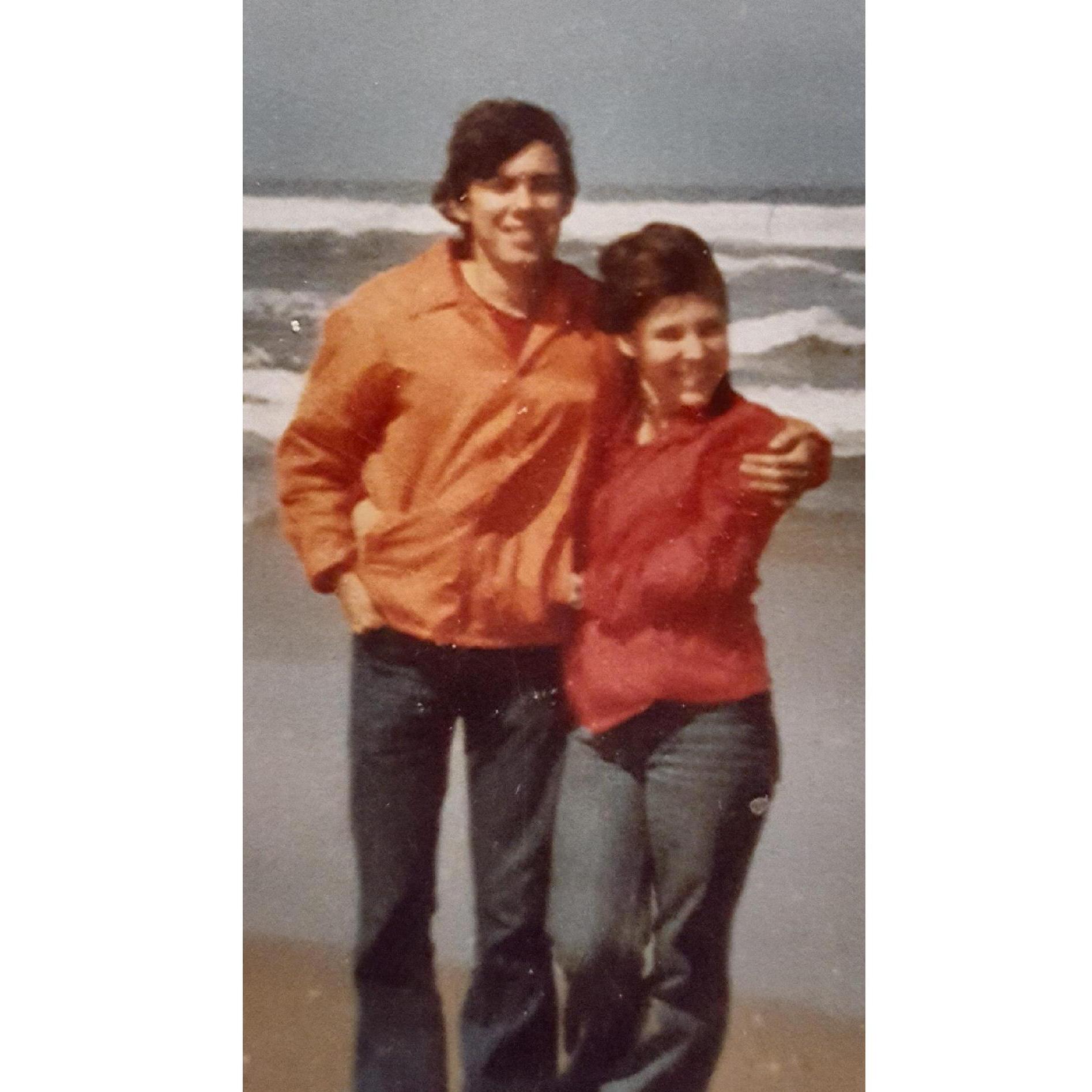 Debra's big brother Steve back home for a visit to Oregon 1979