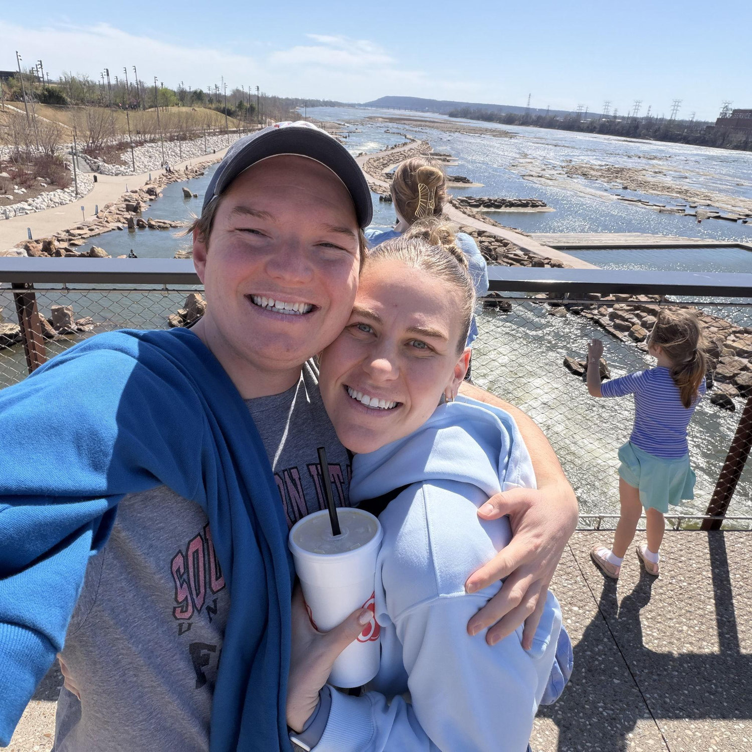 In Oklahoma over the Arkansas River