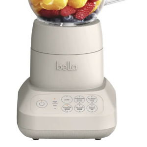 Bella - Fits-anywhere Kitchenware: Flip & Store 48-oz. Blender, 450W & 10 Speed Settings - Oatmilk
