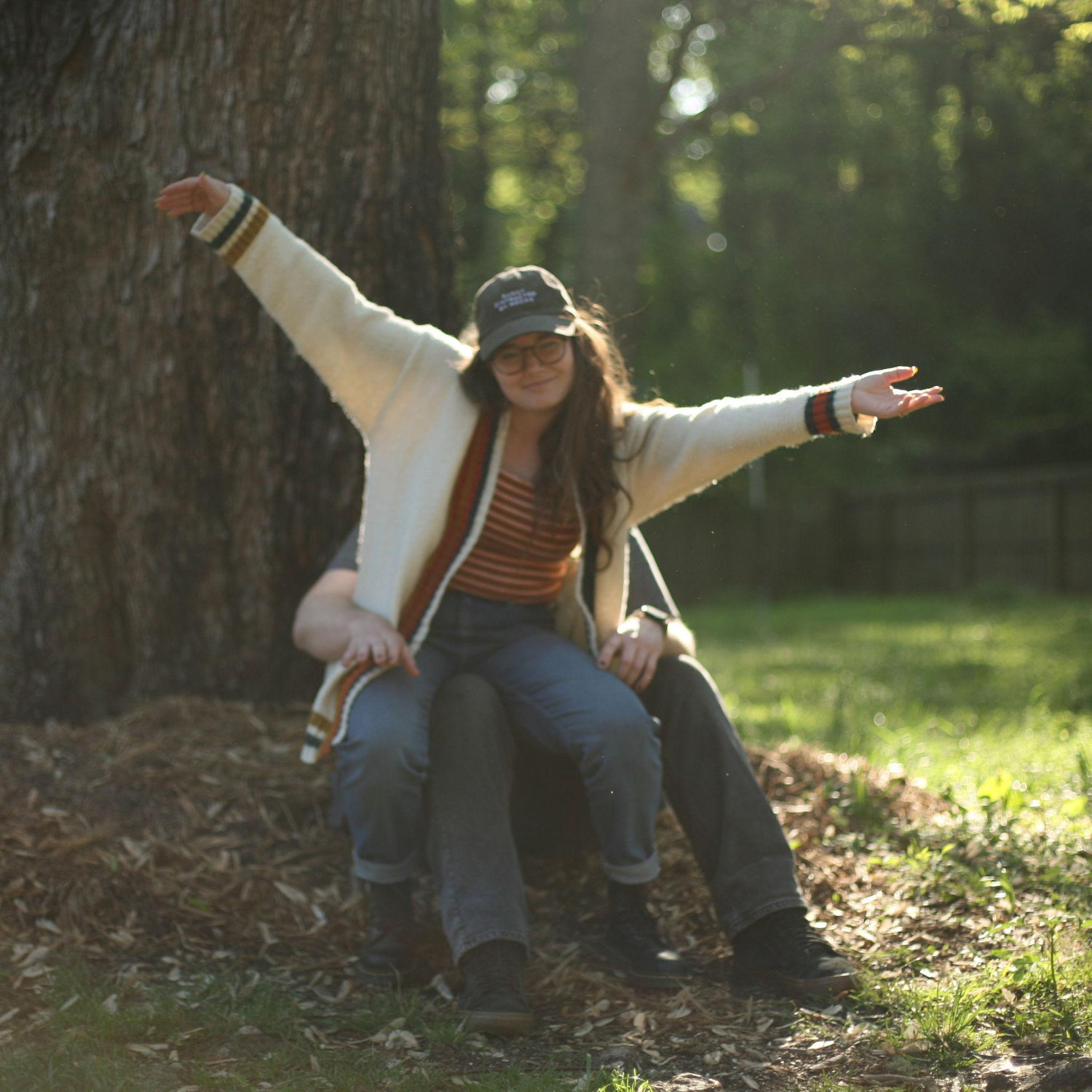 Informal Charlotte engagement shoot, April 2025