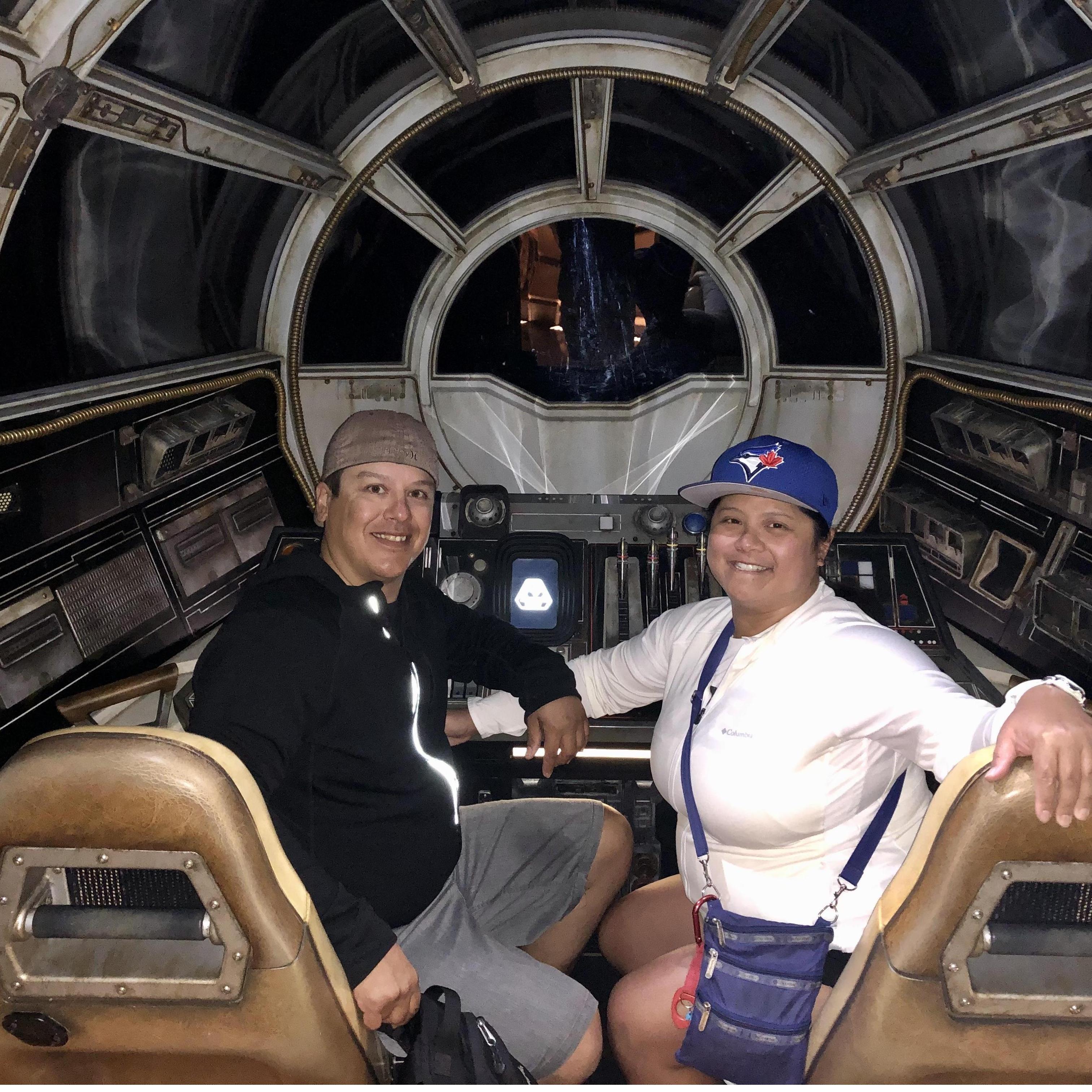 Piloting the Millenium Falcon