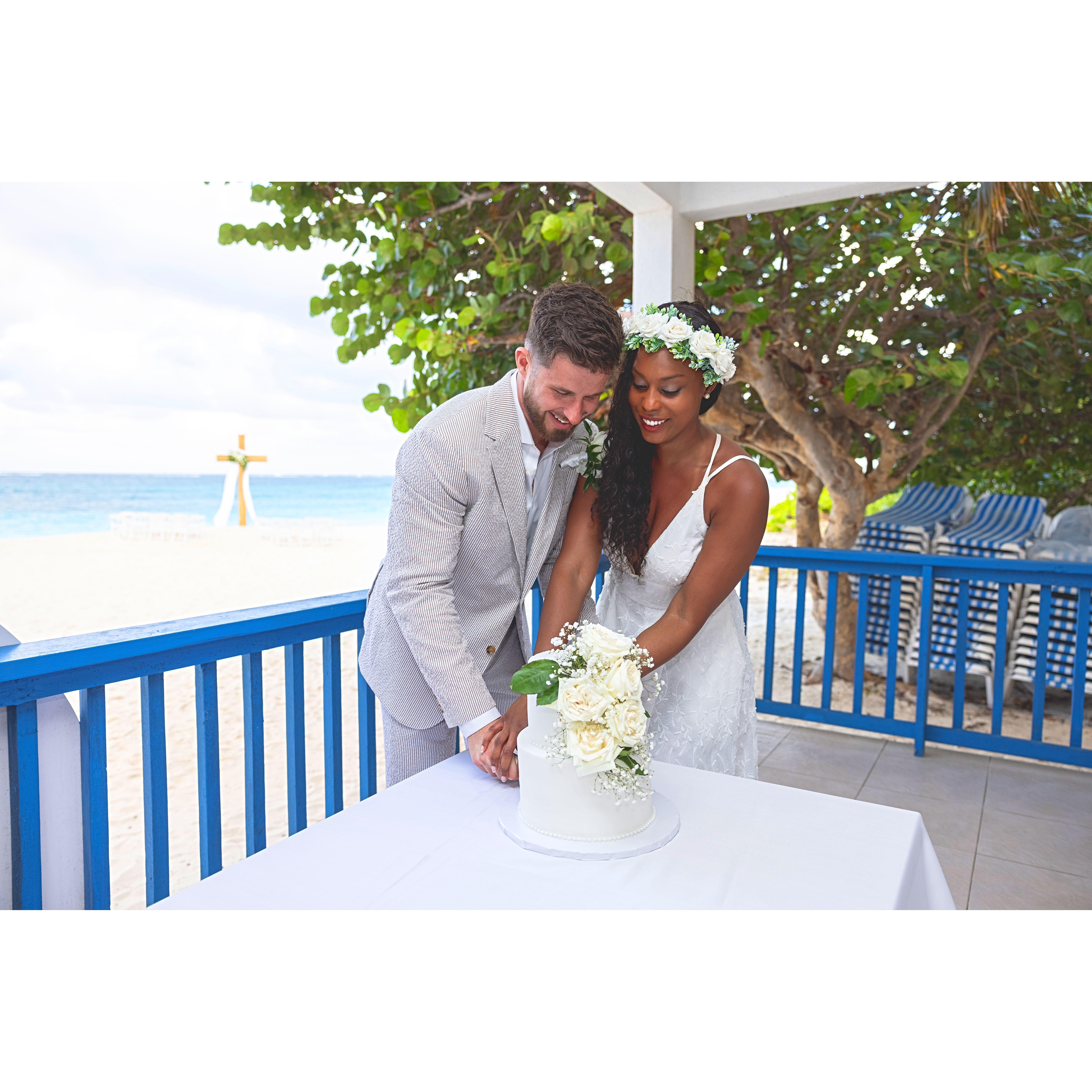 Wedding photo in Anguilla!