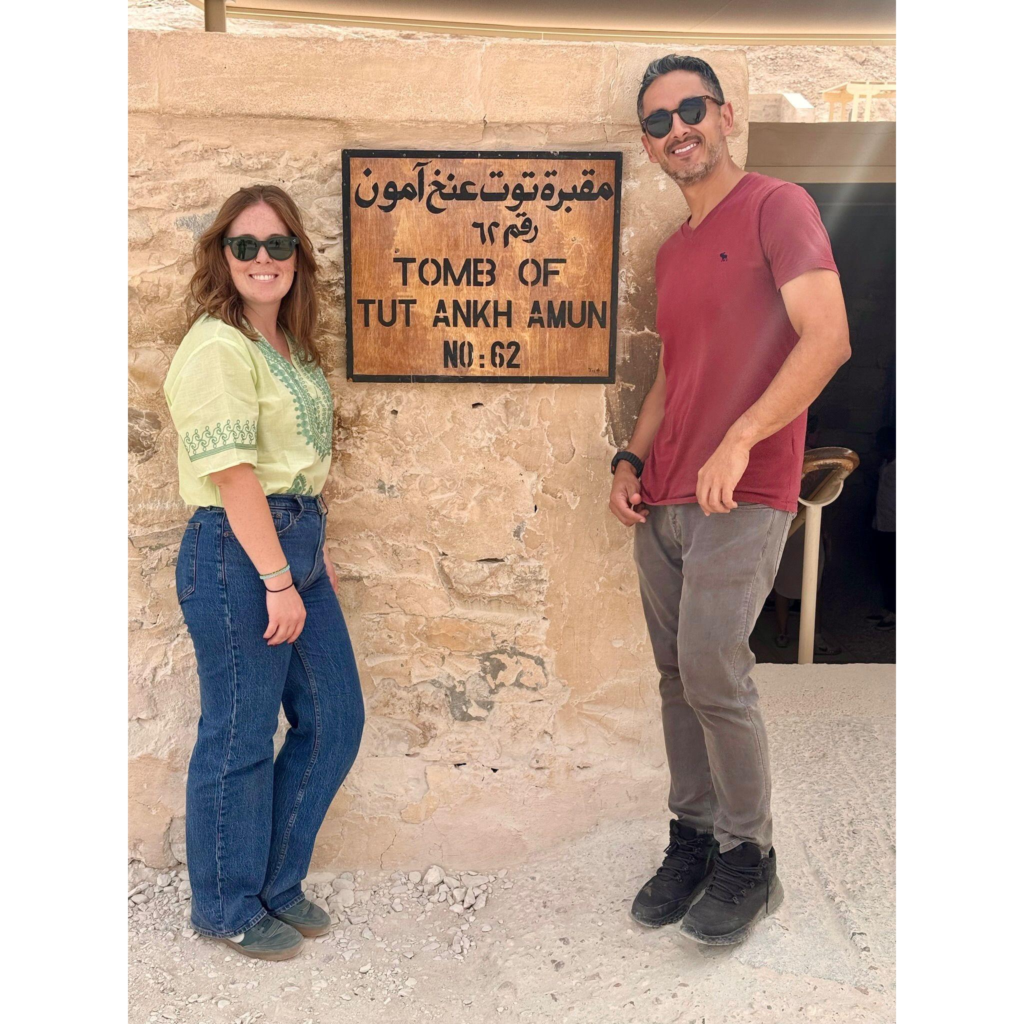 Seeing the King: King Tut!