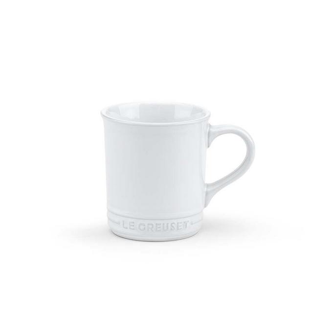 Le Creuset Mugs, Set of 4, White
