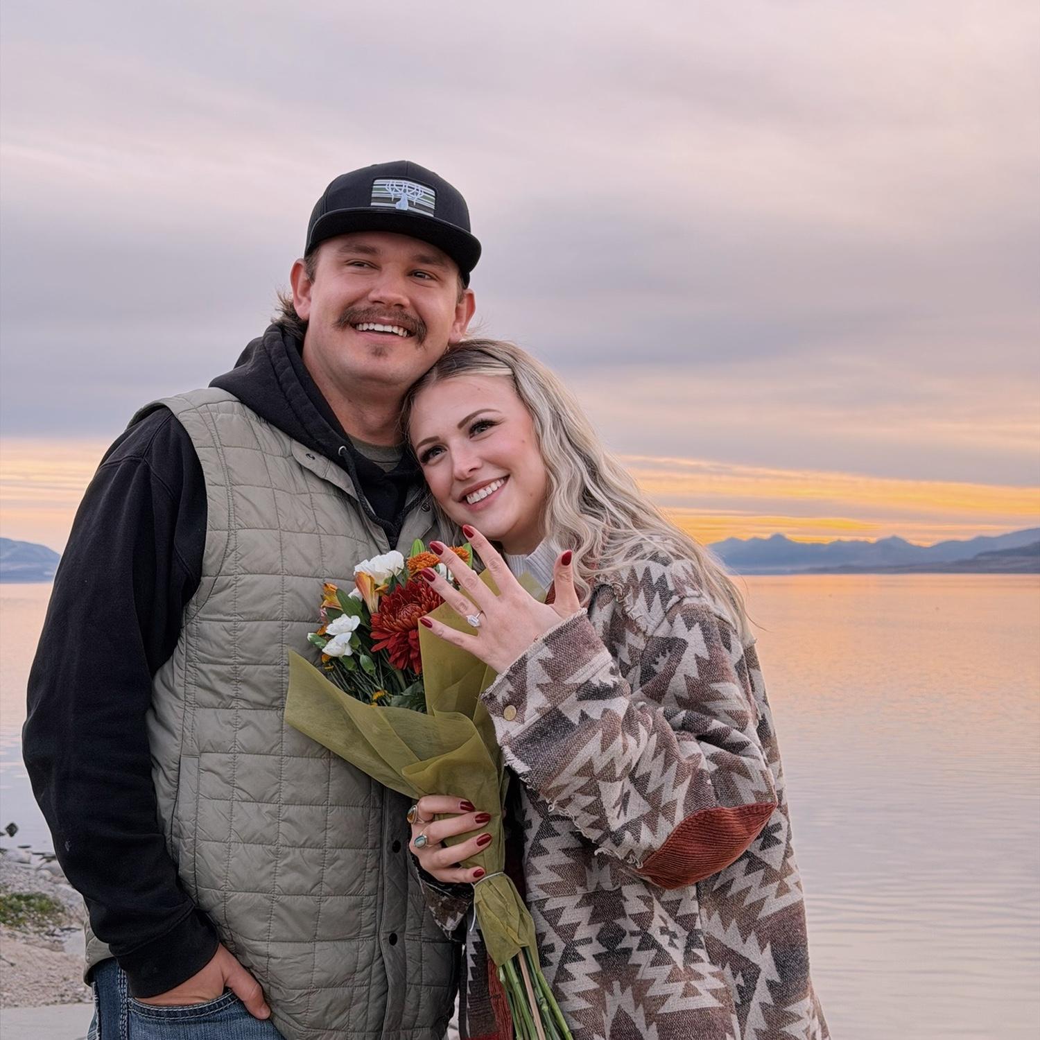 the day we got engaged! November 29th 2025