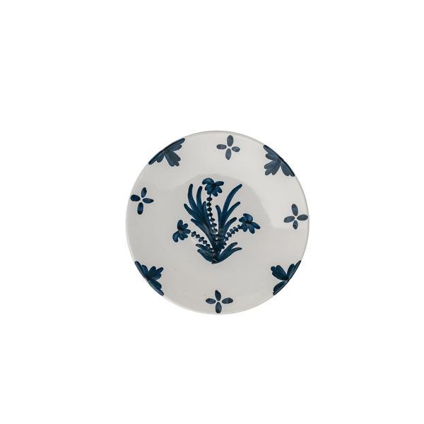 Blue Summer Flower Ceramic Small Plate