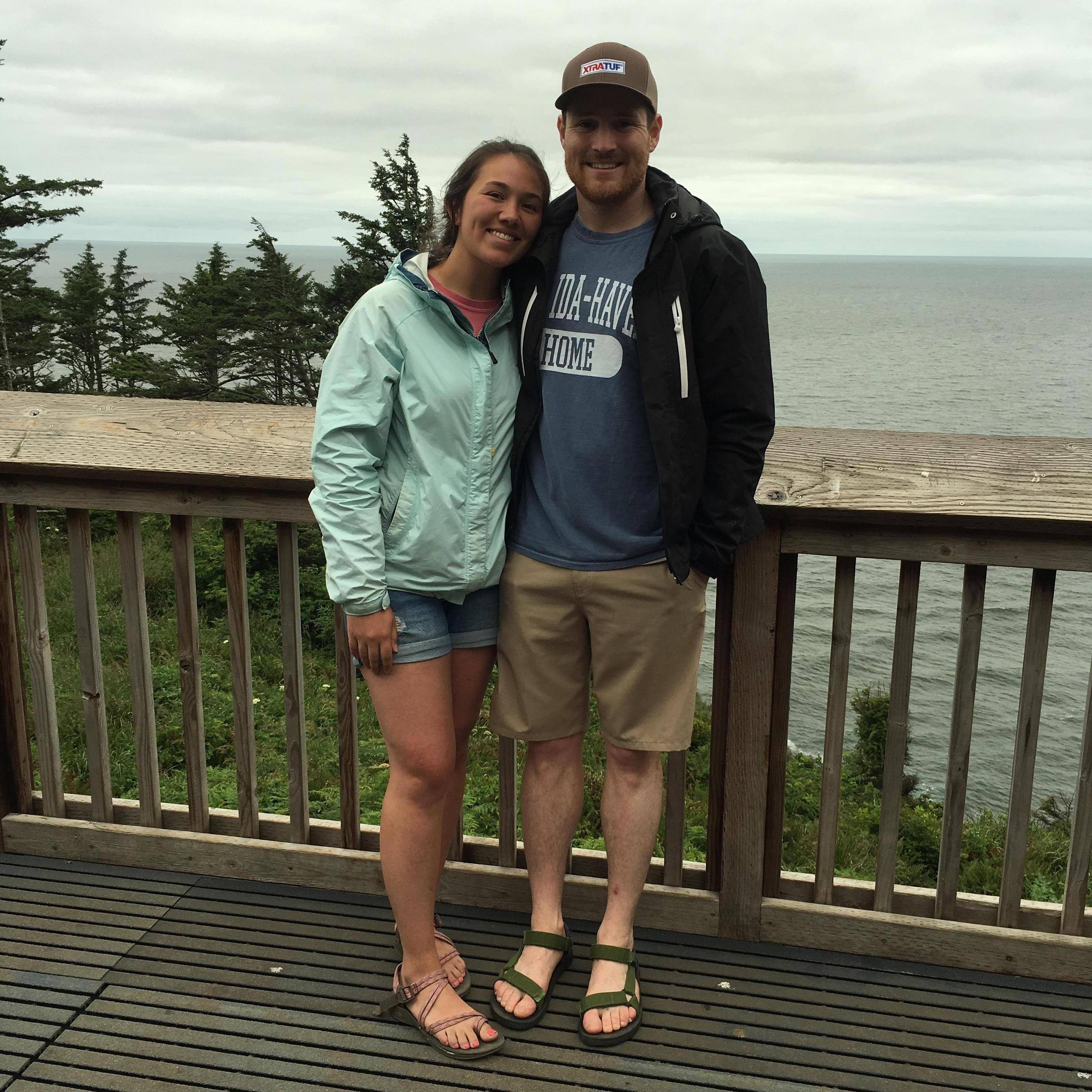 Weekend trip to Long Beach, WA with Alisha's parents.