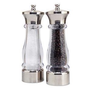 Olde Thompson - Sophia "Mess-Free" Pepper & Salt Mills (Set of 2)