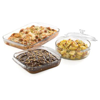 Libbey® Glass Baker's Basics 4-Piece Baking Dish Set