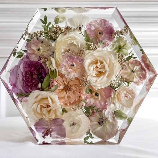 Wedding flower preservation