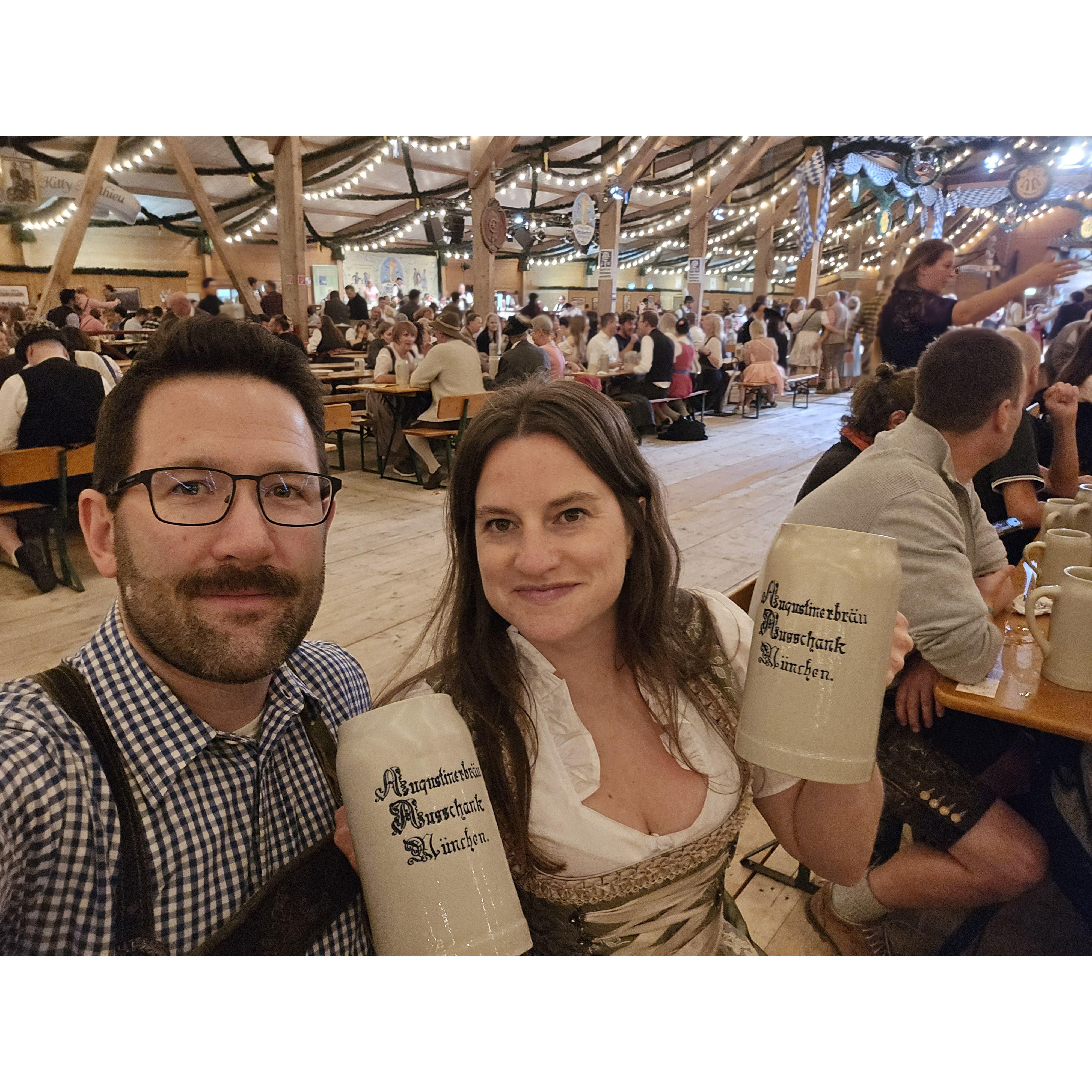 As part of our Europe Trip in 2024, we went to Oktoberfest in Munich!