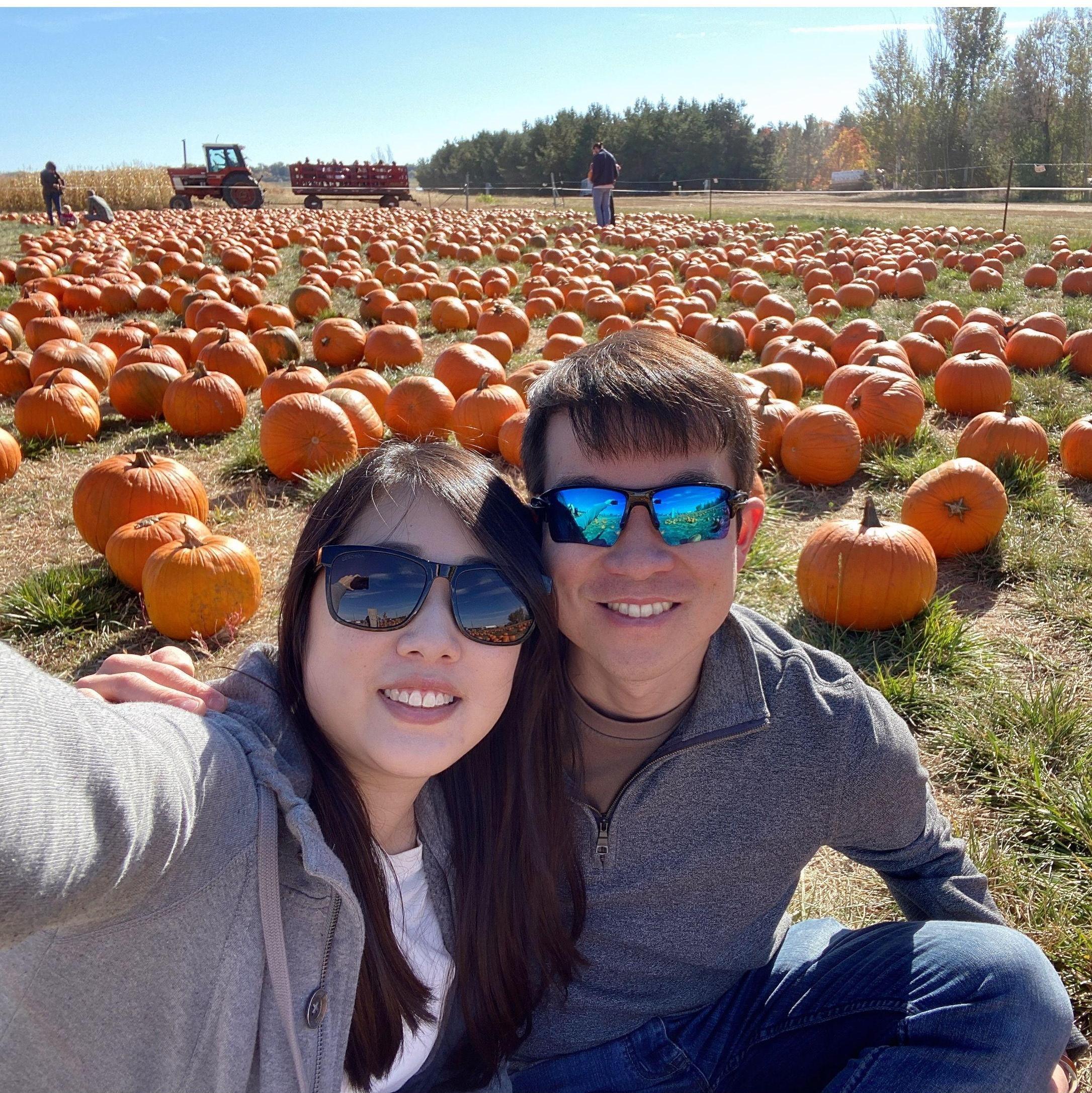 Pumpkin farm tour never goes wrong